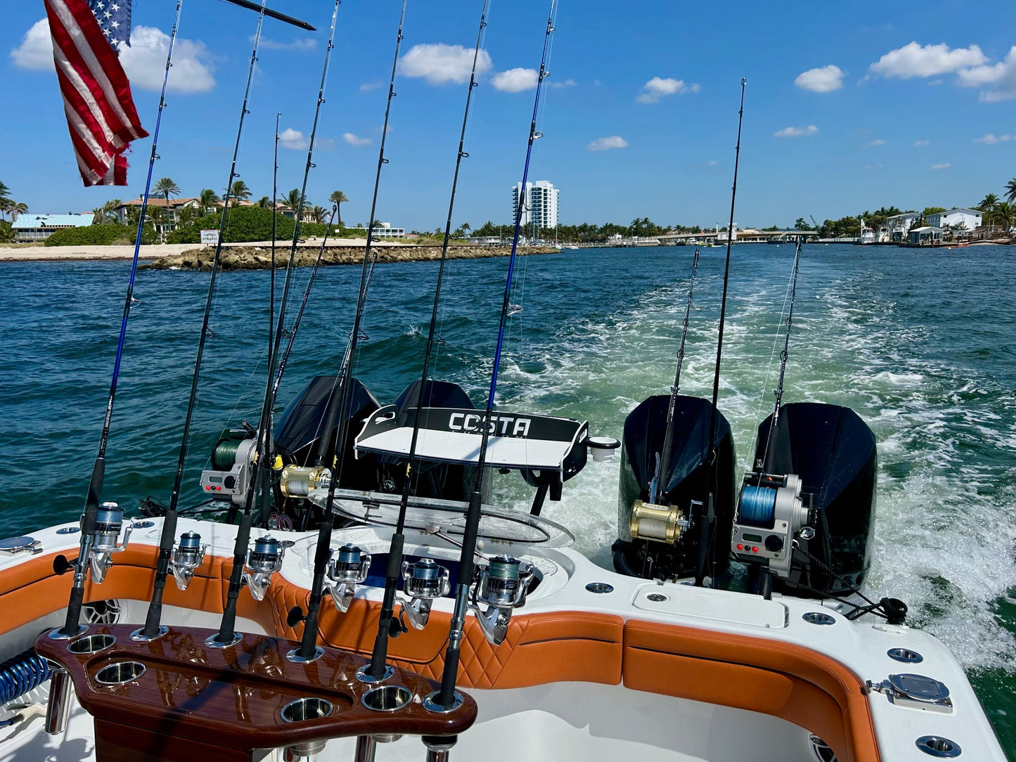 Patriot Custom Bait & Entertainment Table